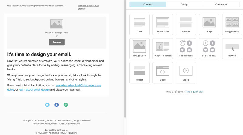 email templates for marketing campaigns