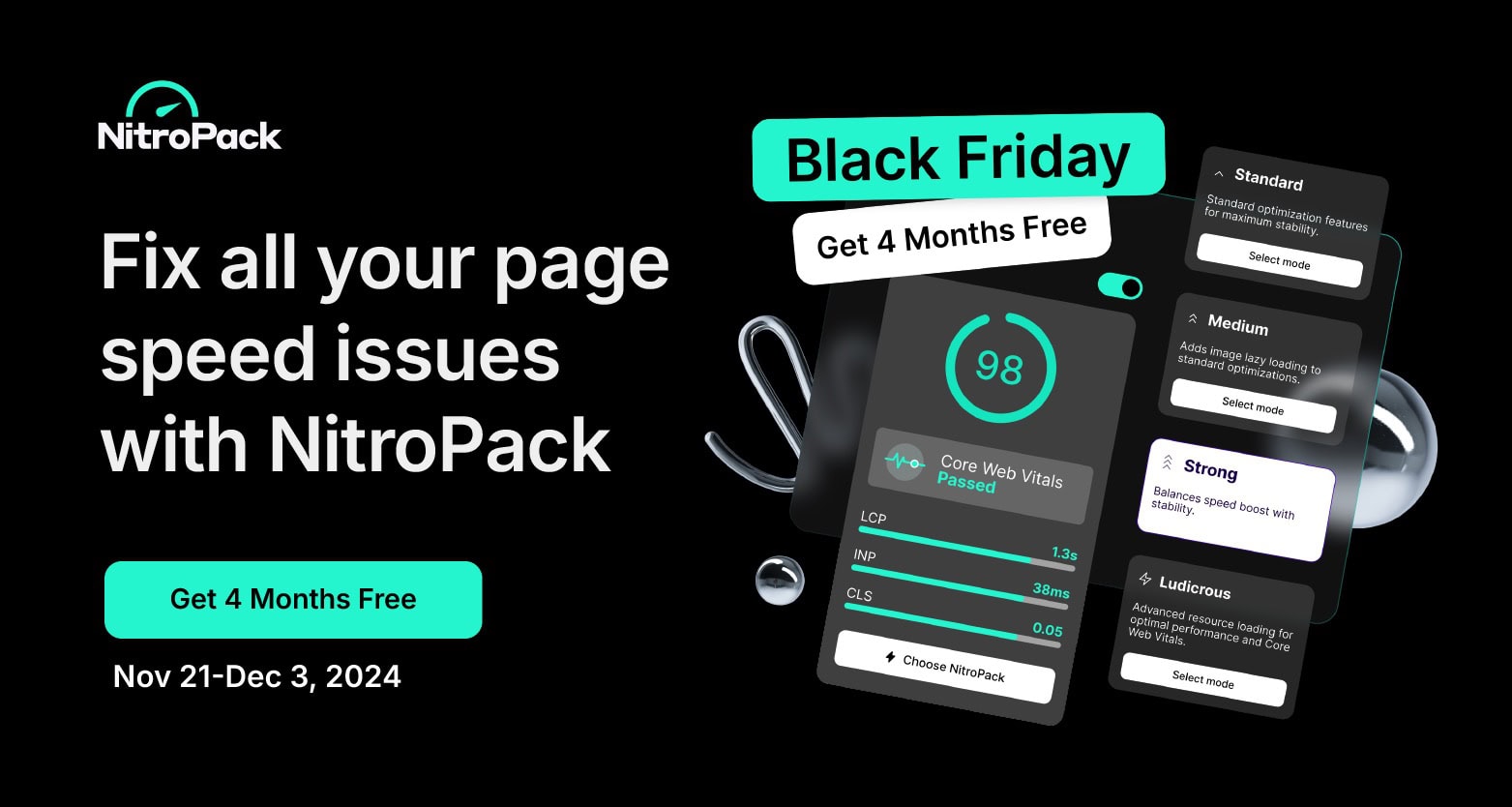 Boost page speed with NitroPack Black Friday offer.