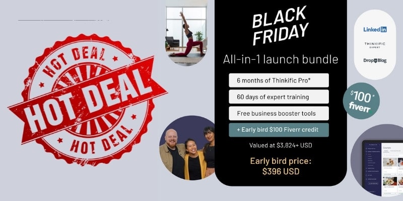 thinkific black friday course platform deal offer