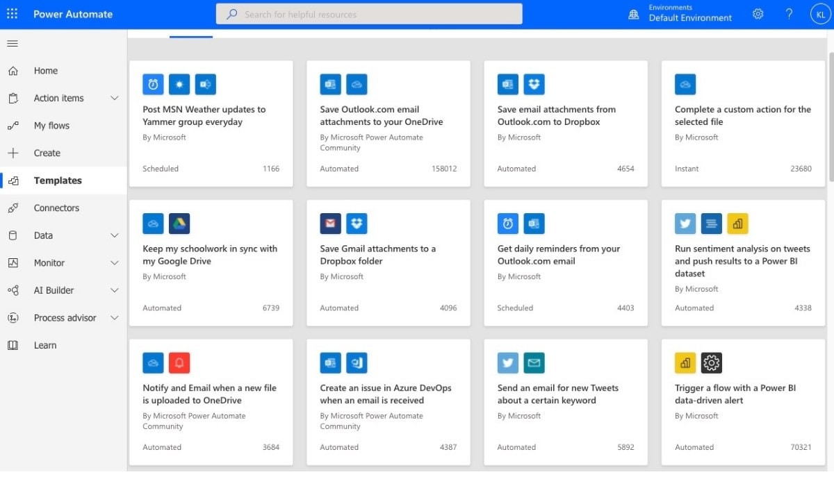 microsoft power automate app for automated tasks