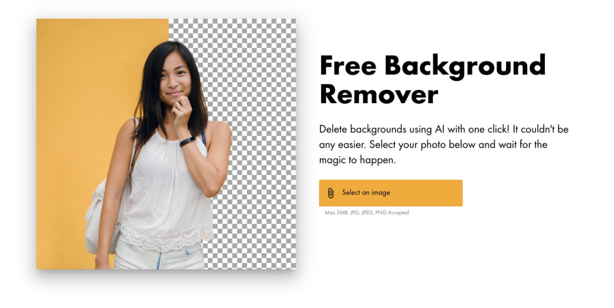 baseline free background remover