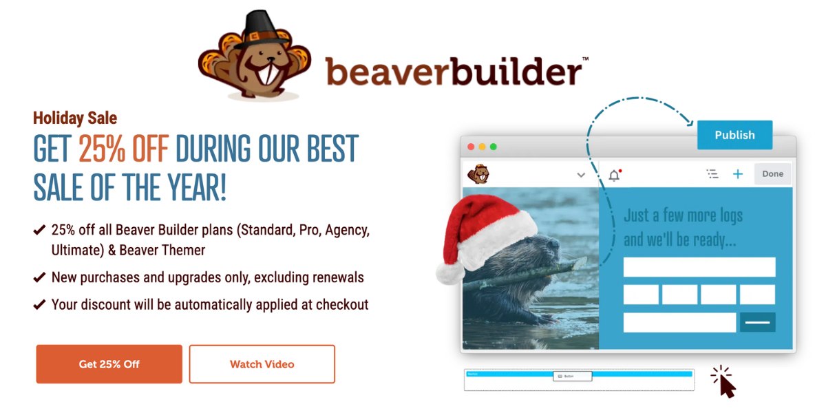 Beaverbuilder WordPress website theme builder snapshot