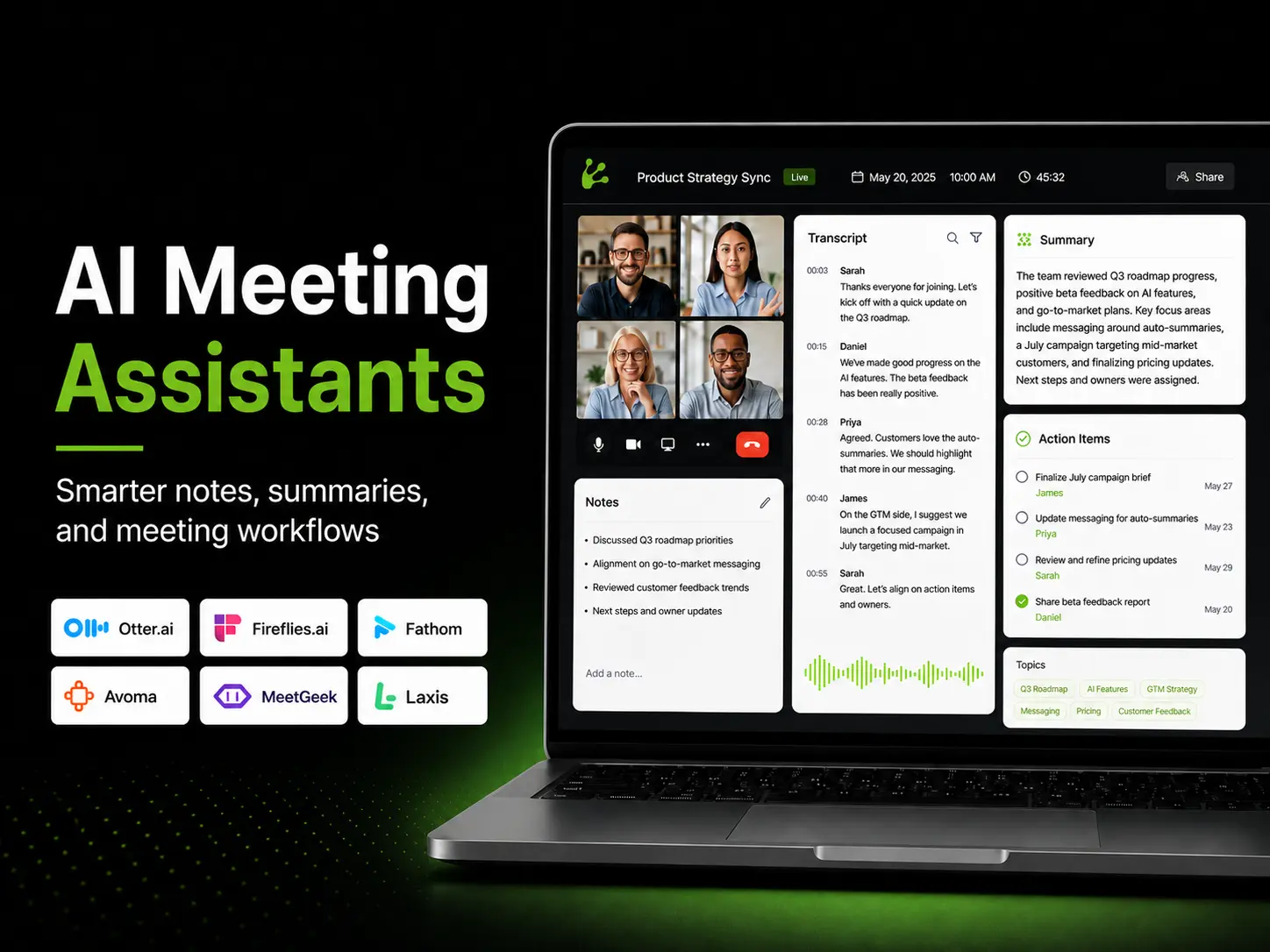 10 Ways AI Assistants Can Help With Your Meetings & Interviews